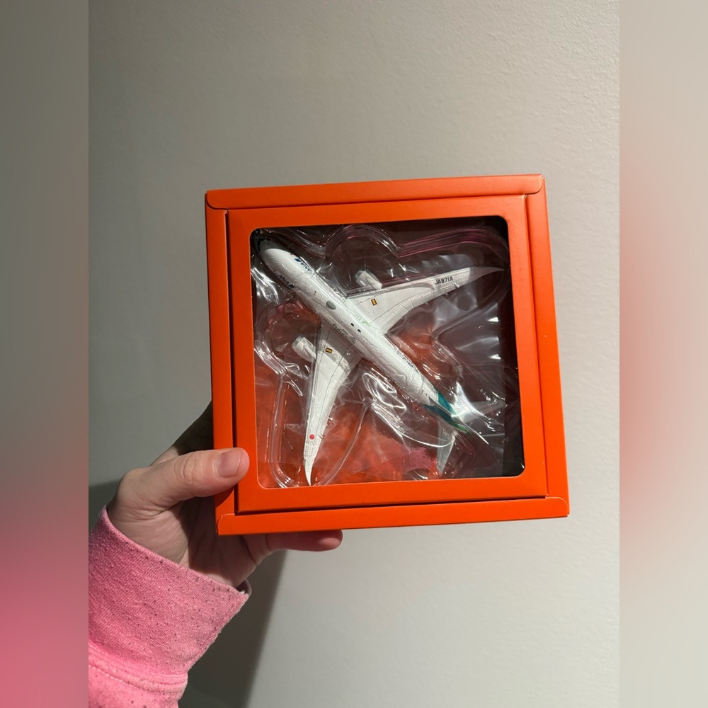 a.n.a Airplane Model in Vibrant Orange Frame
